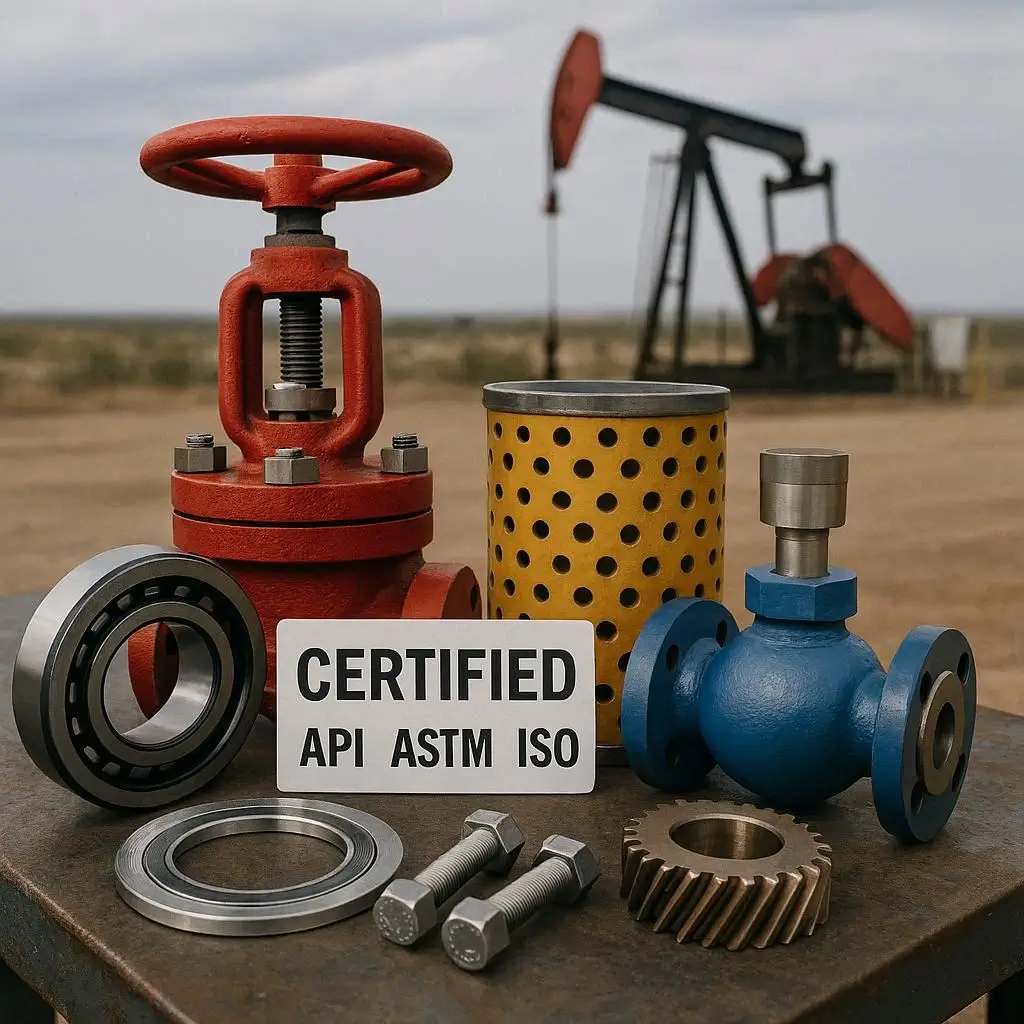 Repuestos para hidrocarburos